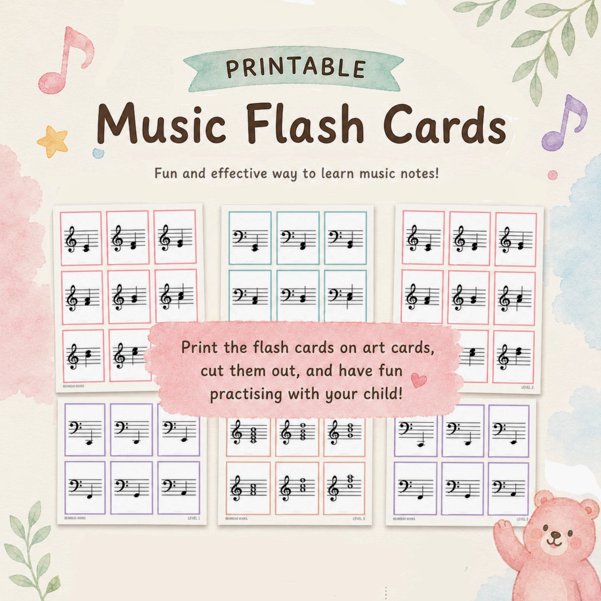 Music Flash Cards (PDF)